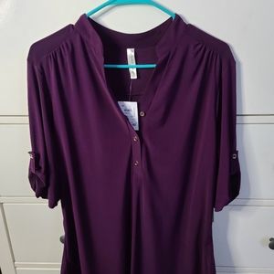 New Purple 3/4 sleeve